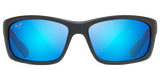 Matte Translucent Blue Black with Stripe / Blue Hawaii (B766-08C)