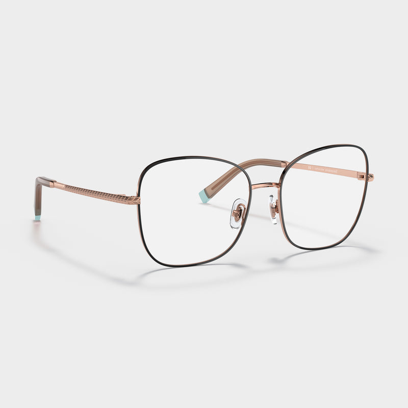 Tiffany & Co TF1146 in Black on rubedo - Back View