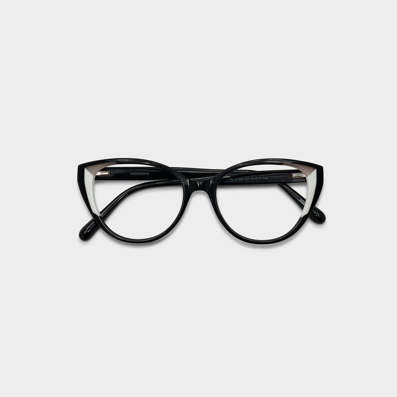 Latte in Black - Front View