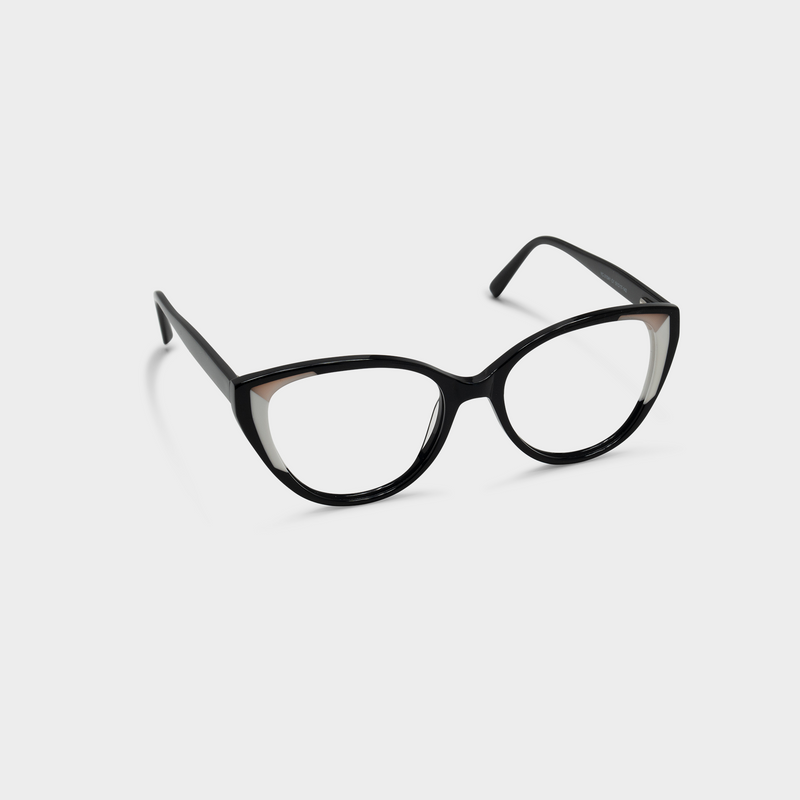 Latte in Black - Side View