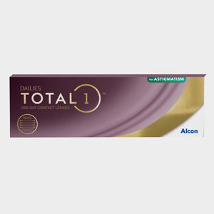 Alcon Dailies Total1 for Astigmatism 30 Pack - buy contact lenses online Edmonton