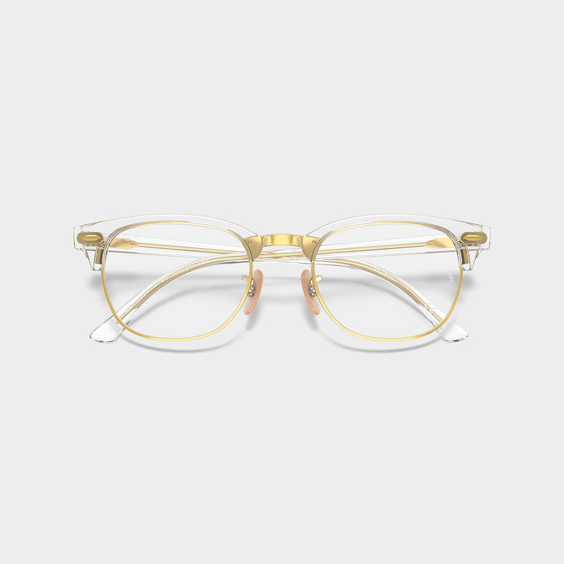 Ray-Ban Clubmaster RX5154 in Clear - Temple Detail