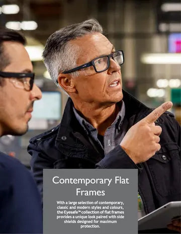 Eyesafe frame catalogue 2025, page 25 &mdash; prescription safety frames