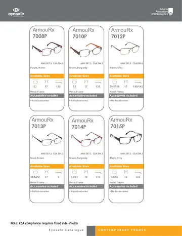 Eyesafe frame catalogue 2025, page 29