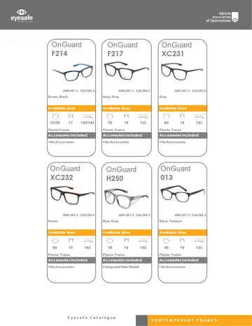 Eyesafe frame catalogue 2025, page 35